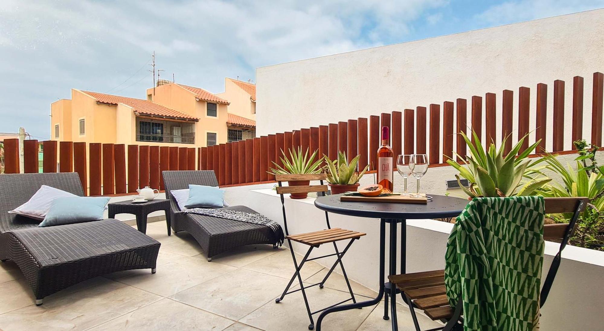 Papaya Apartments Sal Island 산타 마리아 외부 사진